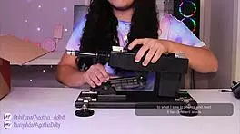 Agatha Dolly Tests New Sex Machine