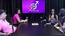 I was scared to start on XVideos, we suffered prejudice, but the family don't know yet - Imperium's young ones in sheer red