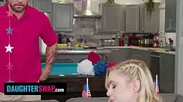 adorable girls macy meadows and krissy knight swapping studs and squirting on cocks