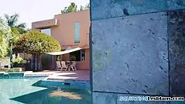 Young Dyke Rims Girlfriends Ass Slowly