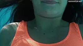 Underwater gymnastics with micha babe