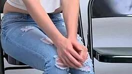 Hot horny officer strikes double sex deal with teen thief and MILF