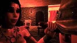 Naive King Encounters Burglar In 3D Cartoon Fantasy