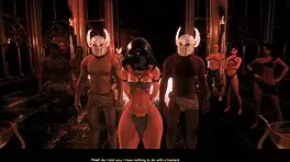 Naive King Encounters Burglar In 3D Cartoon Fantasy