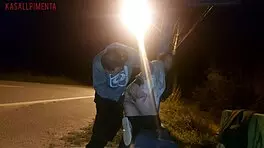 showed my big latina ass to a stranger at the bus stop. bent over for a wild moment.