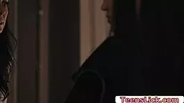 jade and reagan in unexpected lesbian pussy licking