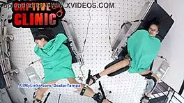 naked backstage chaos with aria nicole! pre-scene setup and wild discussions before her teen 18+ gyno exam shoot!