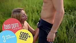 Hell Yeah! Lovita Fate and Lady Bug Suck for Soccer!