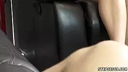 Amateur teen enjoys anal and sucking stepbro's banana