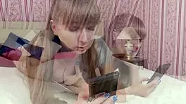 Teen 18+ masturbates after watching porn at home