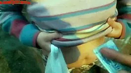 Transando Com Uma Gostosa Sem Camisinha Por Notas Safado Goza No Cuzinho Dela!