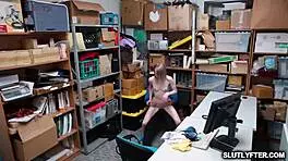 Fuck that russian teen in the office, she's so hot!
