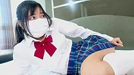 japanese student in cosplay gets hardcore fucked with dirty talk 😈💦