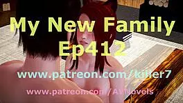 Watch my new family episode with redhead milf