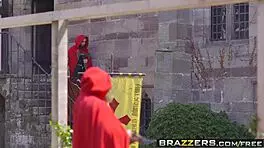 brazzers zz series peta jensen marc rose in epic parody clash