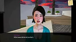 My New Family 286 Features Redhead Teen With Small Tits In Cartoon Adventure