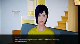 My New Family 286 Features Redhead Teen With Small Tits In Cartoon Adventure