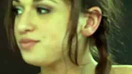 Lesbian Teen Masturbates With Big Tits