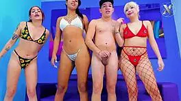 Wow! These Girls Give Magnificent Blowjobs and Ride Cock Hard