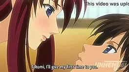 巨乳基督教修女与继兄弟首次在Hentai中