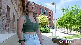 ponbucks is back goddess lara cruz calls someone while fucking