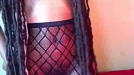 18-year-old ebony wife teased and fucked in dorm