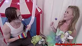 Smalltits Teen Deepthroats Huge Cock In Cowgirl Ride