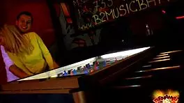 agata gets anal fucked in the public video game room by some teen guy