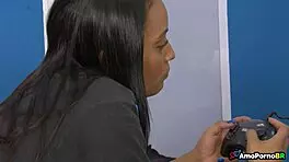 stepbrother let her stay in the game only on one condition