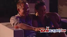 This Room Hosts Lusty Couples Swapping Partners for Interracial Fucking All Night.