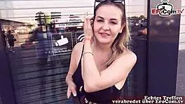 real tourist slut with big tits fucked in germany