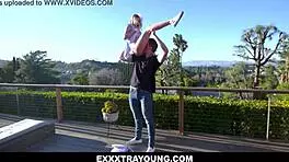 Tiny Babe Coco Lovecock Folded Into A Little Bundle By Michael Swayze