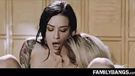 Roller Sis Seduces Amateur Teen in Sanitary