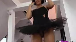 Euro Teen 18+ Gets Rammed Hard in Upskirt Blowjob Scene