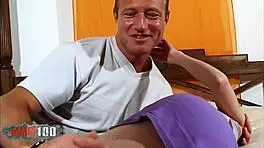 Skinny French Bitch Takes Huge Cock in Hard Pussy Pounding