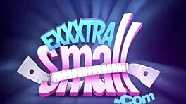 slim teen enjoys butt plug and anal fun