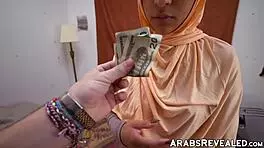 young muslim babe intensely spreads legs for long fat cock penetration.