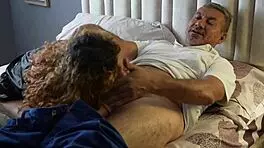 Stepdad wants stepson's pussy all to himself