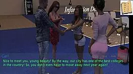 Oh wow, the wife and stepmother are playing naughty games!