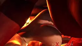 Devil Plays With Super Hot Girl in Hell, Choking Deepthroat Doggystyle