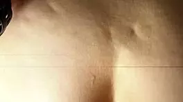 girl with perfect ass gets cum in her tight asshole