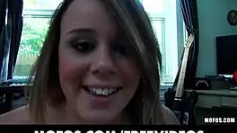 Girl Next Door Gets Talked Into Flashing And More On Cam