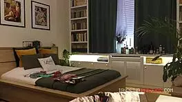 Cute Redhead Lya Gives Ignoring Handjob In Behind-The-Scenes Video