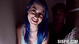 Step sis Jewelz Blu gets fucked for Christmas POV