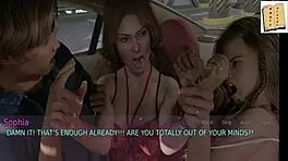 Oh wow, the wife and stepmother are playing naughty games!