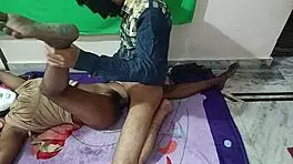 Indian housewife fucks husband and friend