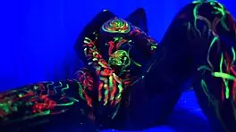 hey, wanna see redhead amelia masturbate with painted body?