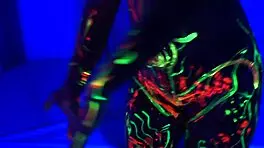 hey, wanna see redhead amelia masturbate with painted body?