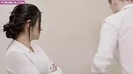 Mature Brunette Titty Fuck