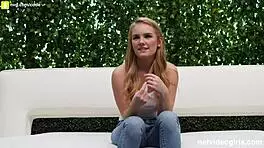 Teens with perfect bodies have incredible threesome missionary creampie!